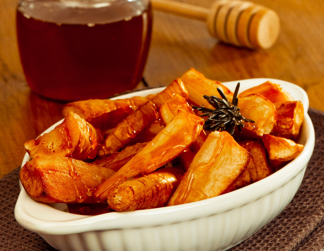 Honey Roasted Parsnips