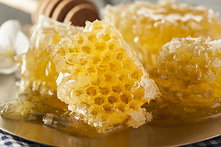 Enjoy honeycomb.