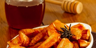 Honey Roasted Parsnips